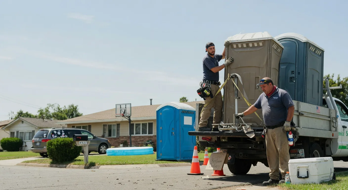 Porta Potty Rental in Proctor, OK near me