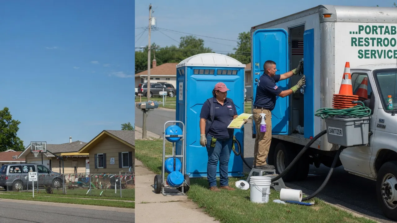 Porta Potty Rental in Proctor, OK near me